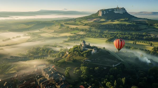 Expérience unique en montgolfière au puy-en-velay